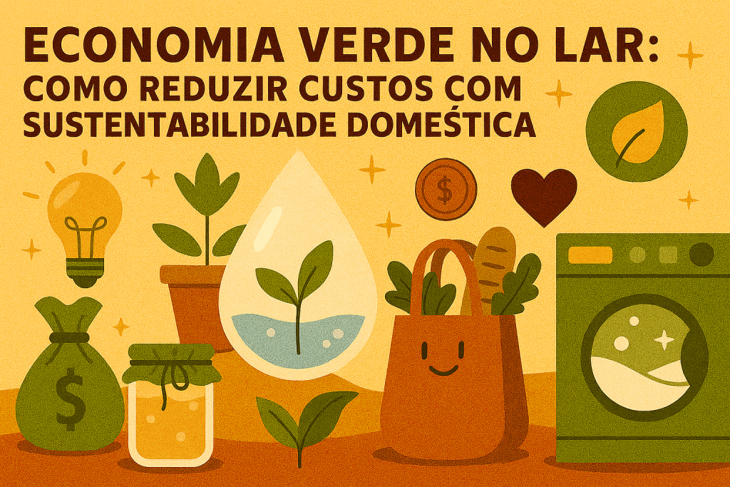 Economia verde no lar: como reduzir custos com sustentabilidade doméstica